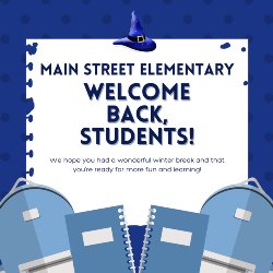 welcome back to school poster